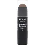 Rival De Loop Bronzer Stick No.02 5 G - Kahverengi