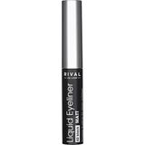 Rival De Loop Likit Eyeliner No:02 Siyah Mat - 1