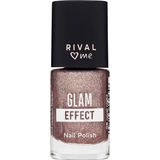 Rival Loves Me Glam Effect Kahverengi Oje Parıltılı Etki 9 ml Royal Night