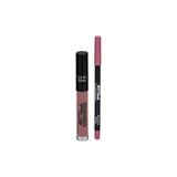 Rival Loves Me Mattitude Likit Mat Ruj Kiti, 2'li Set, Pembe, No:02 Understatement