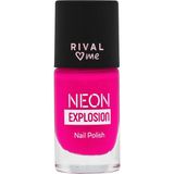 Rival Loves Me Neon Explosion Oje No.10 Fuchsia Fizz 8 ml