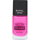 Rival Loves Me Oje No:06 Neon Flashy Flamingo 8 ml - Şeffaf