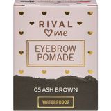Rival Loves Me Suya Dayanıklı No:05 Ash Brown Kaş Pomadı