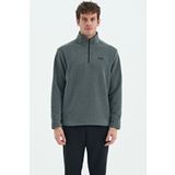 River Çağla Dik Yaka Erkek Polar Sweatshirt - 88310