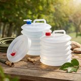 River World 10 Lt Su Bidonu Katlanabilşir Musluklu Akordeon - Renkli - 0 - 249 ml
