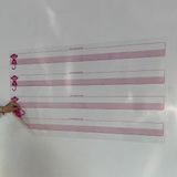 River World 100 cm x 56 cm 'lik Yazı Tahtası Akıllı Kağıt Kılavuz Çizgili Duvarda Iz Bırakmaz Statik - Şeffaf