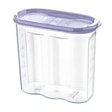 River World 2 Kapaklı Ölçekli Erzak Kuru Gıda Saklama Kutusu Kabı - 1,7 Litre