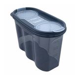 River World 2 Kapaklı Ölçekli Erzak Saklama Kabı - 1,2 Litre