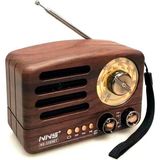 River World Bluetooth Hoparlörlü Taşınabilir Şarjlı Tasarımı Küçük Boy Retro Fm/am Destekli Radyo - Renkli