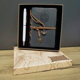River World Defter Gri Renk Kalem Kutusu Beyaz Renk Set - Renkli - 1