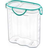 River World Kilitli Kapaklı Contalı Hava,su Sıvı Geçirmez 2,4 Litre Erzak Saklama Kabı