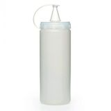 River World Şeffaf Kapaklı Sızdırmaz Yağlık Sosluk Şişesi Plastik Desenli Yağdanlık 700 ml. AP-9028