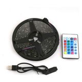River World USB Bağlantılı Rgb Şerit Kumandalı30 LED - 1 m - Renkli
