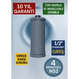 Rivermag Şofben ve Kombi Uyumlu 1/2 Manyetik Kireç Önleyici