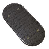 Rivetli Deri Çanta Tabanı Oval 12 * 25 cm 09 Vizon