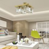 Rivia 4 Lü Eskitme Plafonyer Kristalli Taşlı Modern Tasarım Kristal Salon Avize eskitme