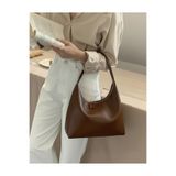Rivina BLAZE Soft Deri Görünümlü Kadın El Kol ve Omuz Çantası Modern Minimal Hobo Çanta
