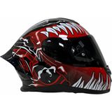 Rivox R1 Venom Kapalı Kask - XL