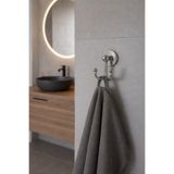 RİYA HOME EV & DEKORASYON Krom Çatal Bornozluk Askısı, Havlu Askısı, Banyo Askısı