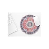 riyaz Halı Desenli 14 Yuvarlak Mousepad, Mouse Pad, Çap: 19,50 cm