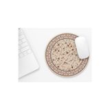 riyaz Halı Desenli 15 Yuvarlak Mousepad, Mouse Pad, Çap: 19,50 cm