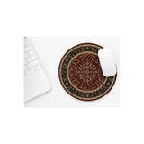 riyaz Halı Desenli 33 Yuvarlak Mousepad, Mouse Pad, Çap: 19,50 cm