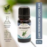 Riyaz Shifa Çam Terebentin Uçucu Yağ | %100 Saf 10 ml