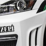 Rizeli 53 Plaka Araba oto Sticker Yapıştırma 2 Adet