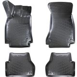 Rizline 3d Oto Paspas Siyah Renk Audi A4 B8 2008 - 2016 İle Uyumlu