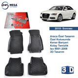 Rizline Audi A4 2015 Sonrası 3d Havuzlu Paspas