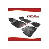 Rizline Audi A4 Siyah 2008-2015 Arası 4 Parça 3D Havuzlu Paspas