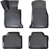 Rizline BMW 4 Serisi F32 2013-2020 ile Uyumlu Siyah Renk 3D Oto Paspas