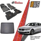 Rizline BMW 5 Seri G30 2016 Sonrası 3D Paspas Bagaj Havuzu