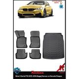 Rizline Bmw 5 Serisi F10 2014 Bagaj Havuzu ve Havuzlu Paspas ve Ton Koku - Siyah