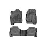 Rizline Chevrolet Silverado 2500-3500 Hd Crew Cab/Halı Zemin 2015-2019 3D Havuzlu Paspas