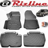 RİZLİNE Citroen BERLİNGO 3D Paspas Havuzlu 110 LUK 2008 - 2020 Arası Siyah 4 Parça SET