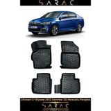 Rizline Citroen C-Elysee 2012 Model 3D Havuzlu Paspas