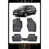 Rizline Citroen C4 2013 Model 3D Havuzlu Paspas