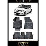 Rizline Citroen C4 Grand Picasso 7 Koltuk 2014 Model 3D Havuzlu Paspas