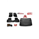 Rizline Citroen C4 HB 2011 Sonrası 3D Paspas + Bagaj Havuzu Set