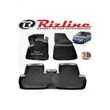 Rizline Citroen C4 Picasso 2013 - 2020 Arası Siyah 4 Parça Set 3D Havuzlu Paspas