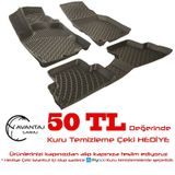 Rizline Citroen C4 Picasso 2013 Sonrası 3D Havuzlu Paspas