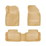 Rizline Citroen C5 2001-2007 Uyumlu 3D Havuzlu Bej Paspas