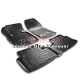 Rizline Citroen C5 Sedan 2008 2015siyah 3D Havuzlu Paspas