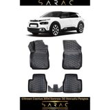 Rizline Citroen Cactus 2019 Model 3D Havuzlu Paspas