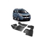 Rizline Dacia Dokker 2012-2015 Dacia Dokker Uyumlu 5 Parça 3D Havuzlu Oto Paspas Seti