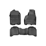 Rizline Dodge Ram 2500-3500 Crew Cab/Halı Zemin/ Otomatik Vites 2009-2019 3D Havuzlu Paspas