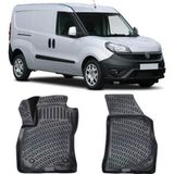 Rizline Fiat Doblo Panelvan 2015 Sonrası Siyah 3D Havuzlu Paspas