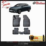 Rizline Fiat Egea Sedan 3D Havuzlu Paspas 2021 Model Uyumlu - Siyah