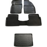 Rizline Ford Focus 1 3D Havuzlu Paspas 1998-2004 + Hb Bagaj Havuzu - Siyah